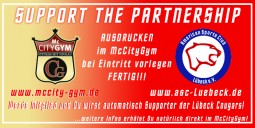 McCity-Gym bleibt Cougars-Partner