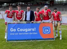 Lübecker Nachrichten - Stolzer Medienpartner der Lübeck Cougars