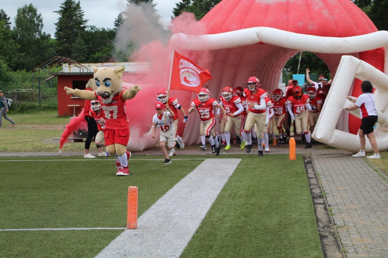 U13 gewinnt Offense-Krimi gegen die Kiel Baltic Hurricanes